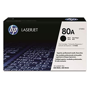 Toner Noir HP 80A