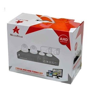 Kit complet de 04 Cameras 4MP + DVR Multistar